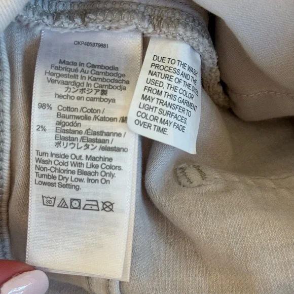 Madewell The Perfect Vintage Wide-Leg Crop Jean - Size 32 (Stone Denim) - Picture 6 of 7